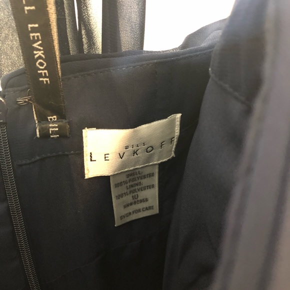 Bill Levkoff Cocktail Bridesmaid Halter Sweetheart - Picture 5 of 6